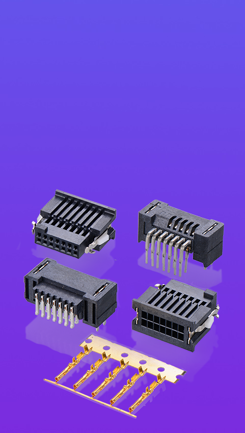 1274 Series 1.27mm Pitch (.050＂) Wire to Board Connectors